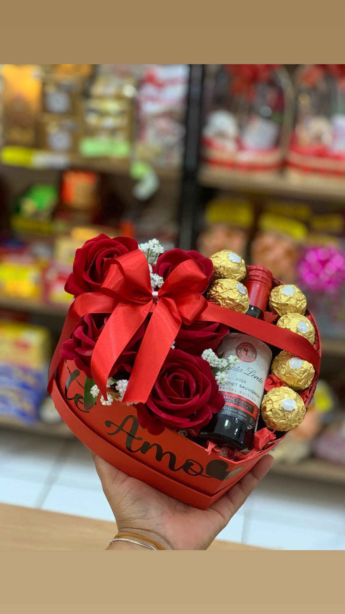 Buquê Amo Você — Empório Flores e Presentes